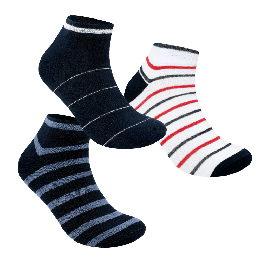 ACTIV SOFT SHORT SOCKS-P*3 - COLORS - Image 5