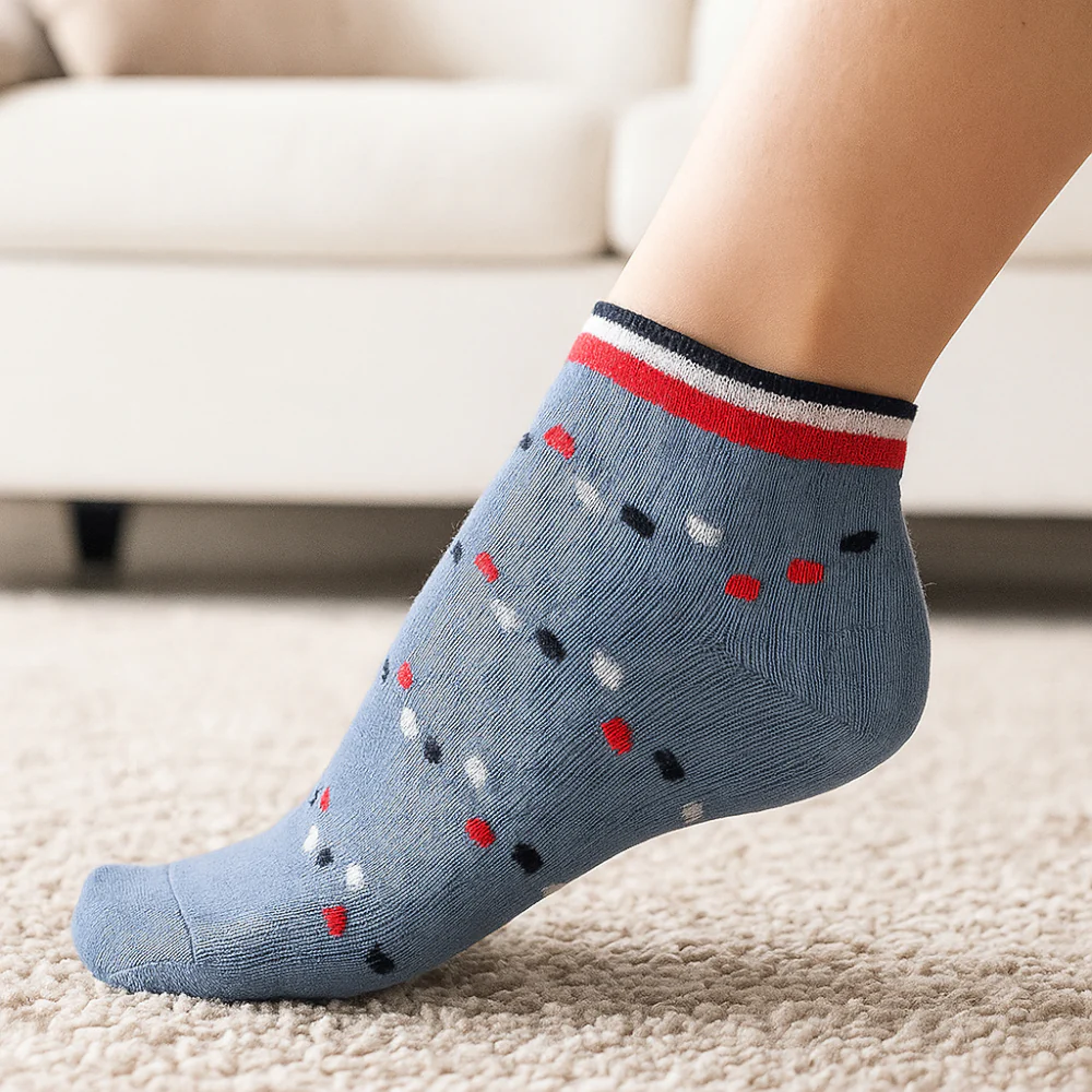 ACTIV SOFT SHORT SOCKS-P*3 - COLORS - Image 3
