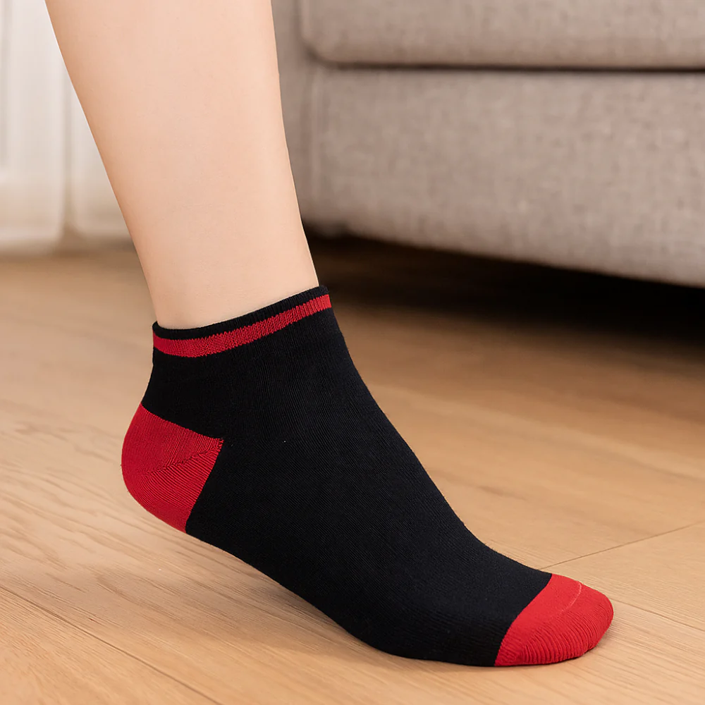 ACTIV SOFT SHORT SOCKS-P*3 - COLORS - Image 4
