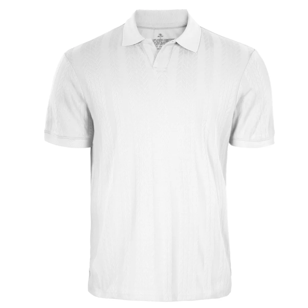 ACTIV TRANSFER CASUAL POLO - WHITE - Image 2