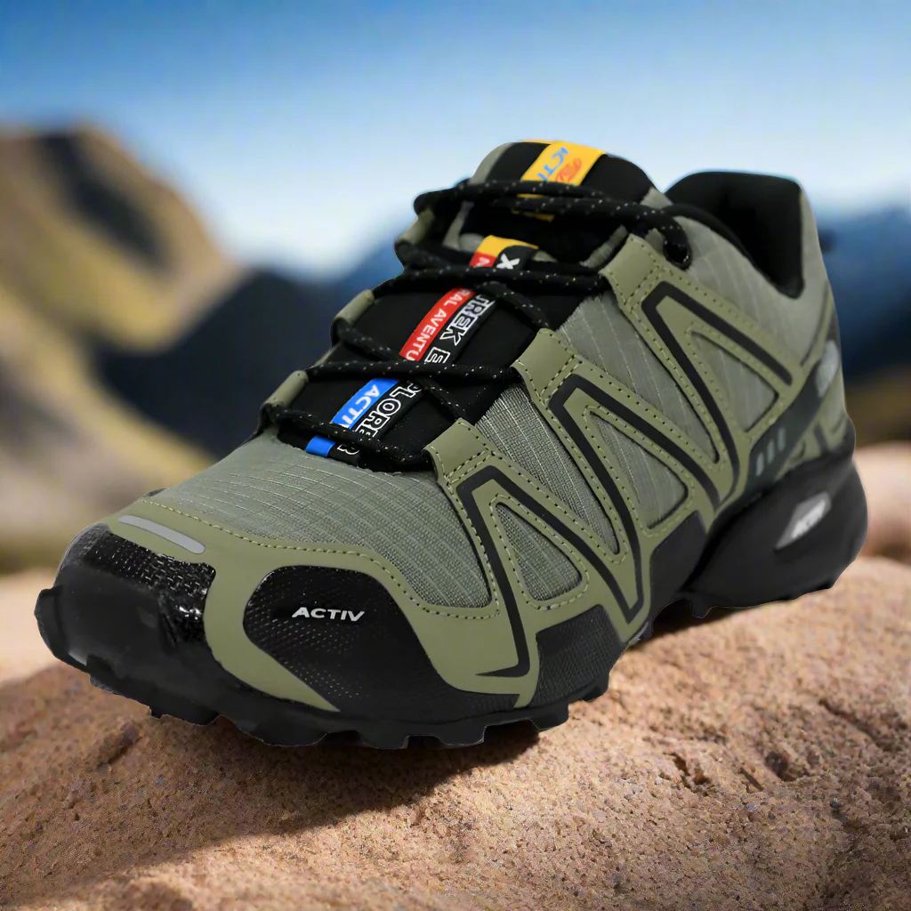 ACTIV TREKKING SHOES - OLIVE