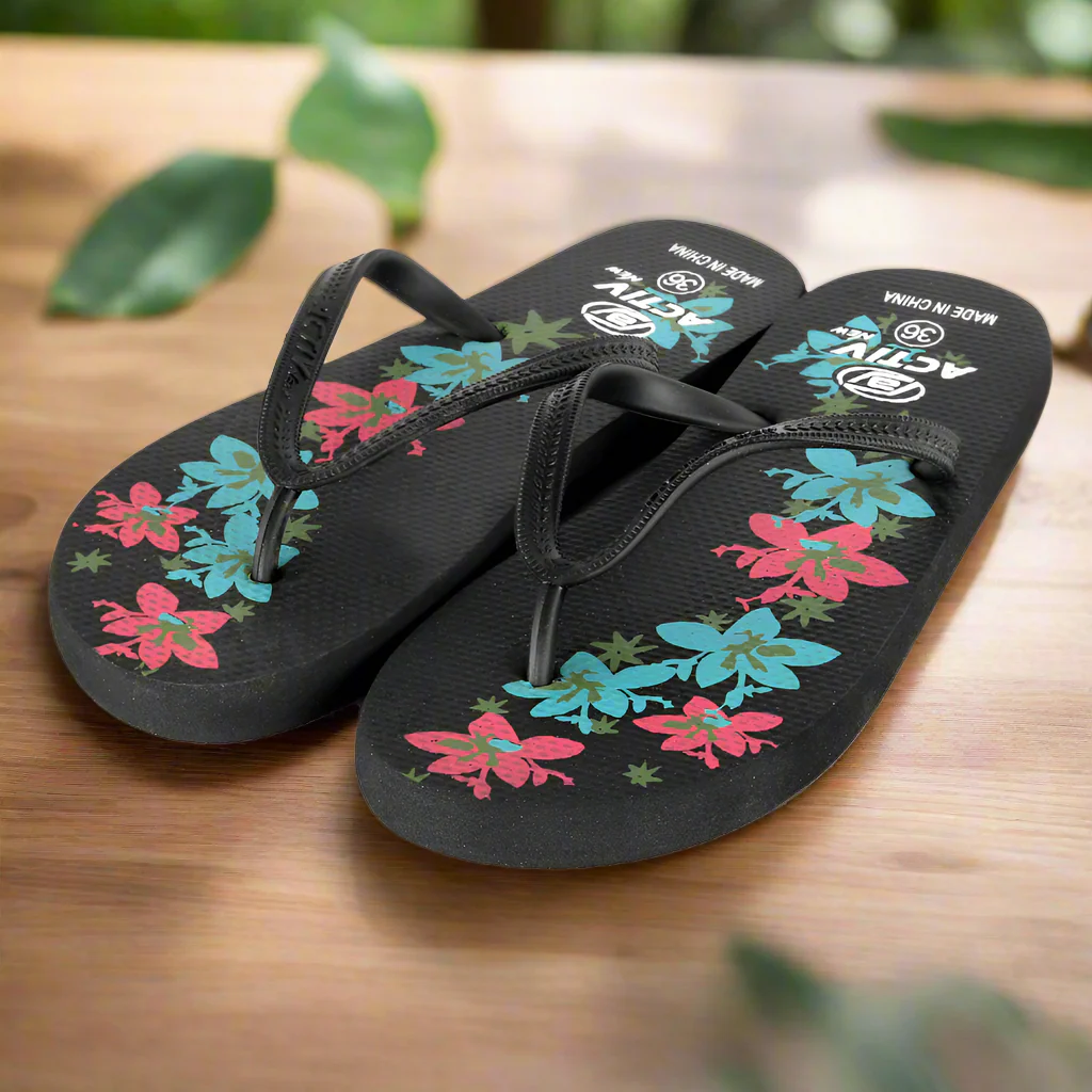 ACTIV FLIP FLOP SLIPPER - BLACK - Image 2