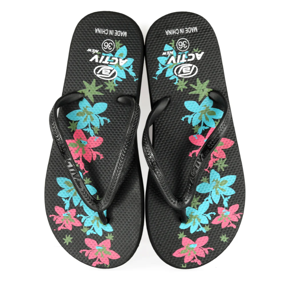 ACTIV FLIP FLOP SLIPPER - BLACK - Image 3