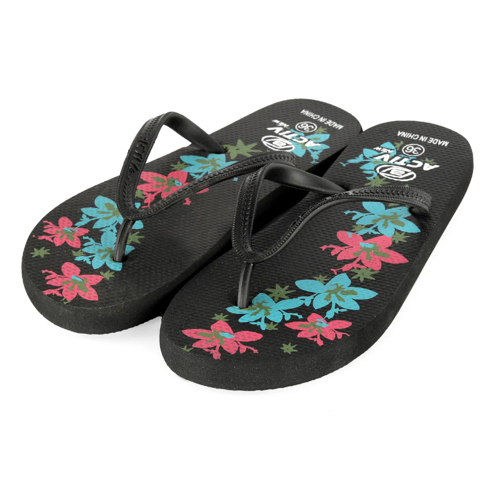 ACTIV FLIP FLOP SLIPPER - BLACK - Image 4