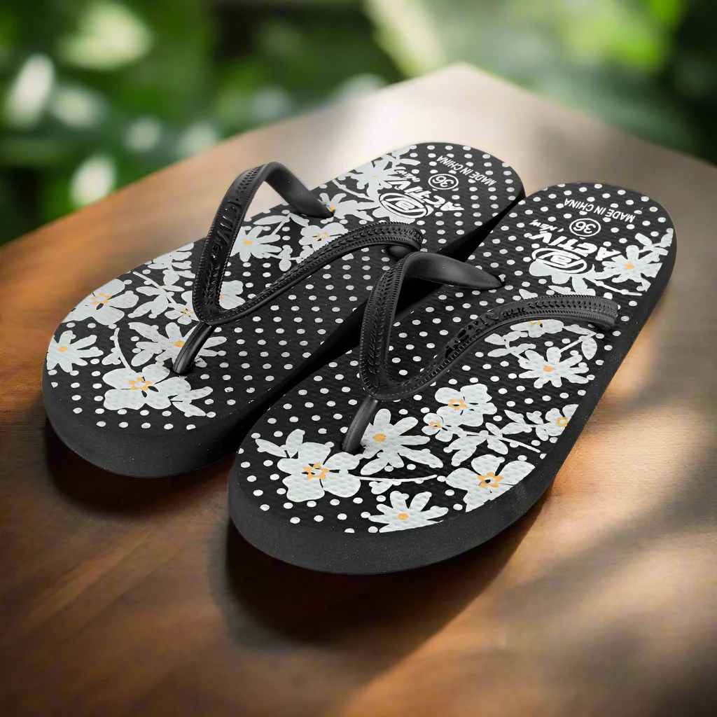 ACTIV FLIP FLOP SLIPPER - BLACK - Image 2