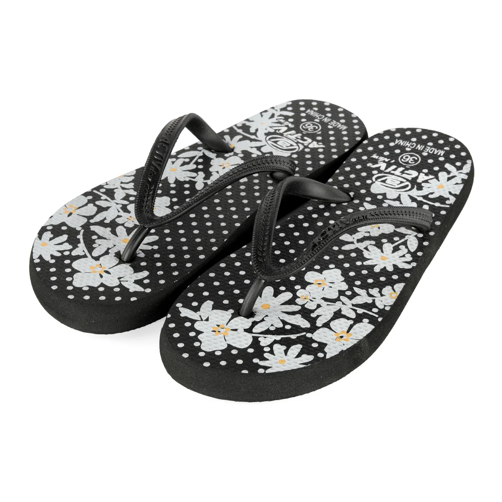 ACTIV FLIP FLOP SLIPPER - BLACK - Image 4