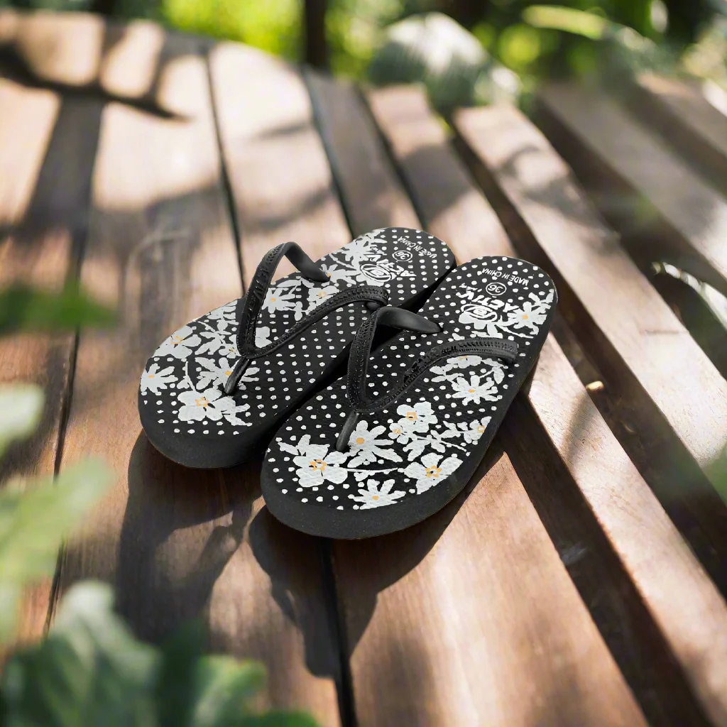ACTIV FLIP FLOP SLIPPER - BLACK - Image 5
