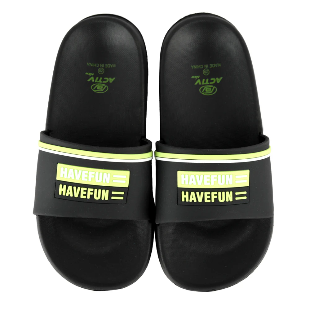 ACTIVNEW KIDS SLIPPER - BLACK - Image 2