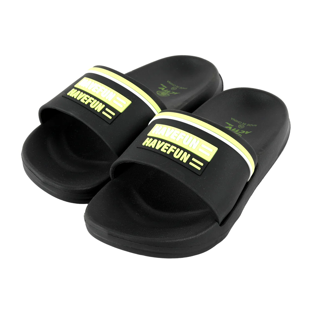 ACTIVNEW KIDS SLIPPER - BLACK - Image 3