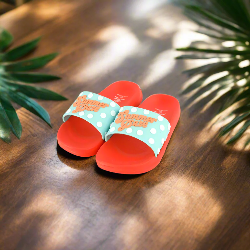 ACTIVNEW KIDS SLIPPER - BLUE*ORG - Image 4