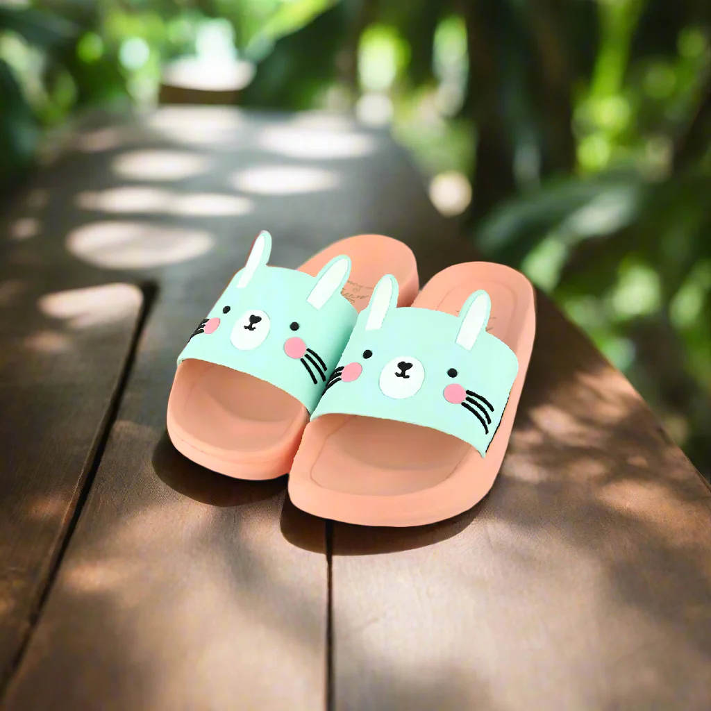 ACTIVNEW KIDS SLIPPER - GRN*PINK - Image 4