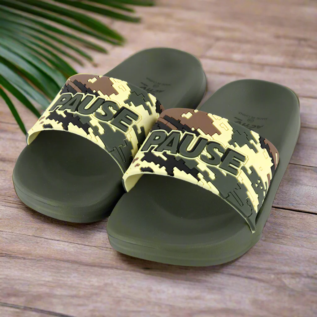 ACTIVNEW KIDS SLIPPER - KHAKI