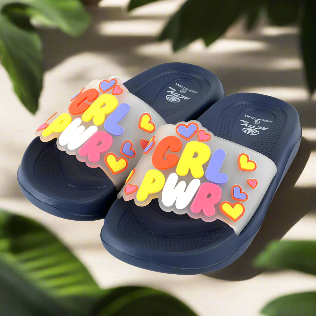 ACTIVNEW KIDS SLIPPER - NAVY