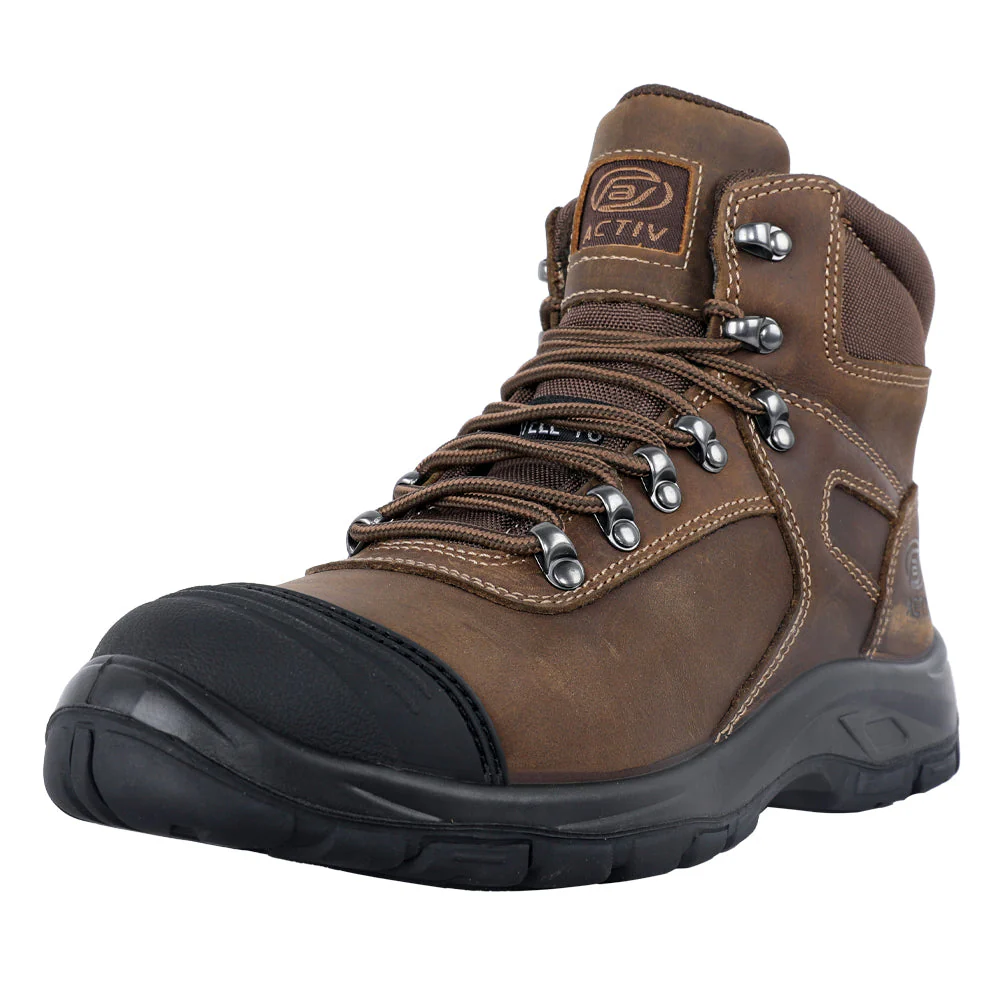 ACTIVNEW SAFETY BOOT - L.BROWN - Image 2