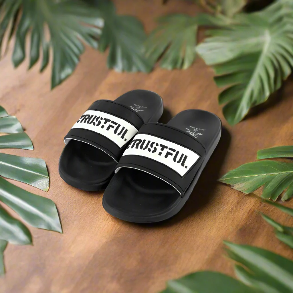 ACTIVNEW WOMEN SLIPPER - BLACK - Image 4