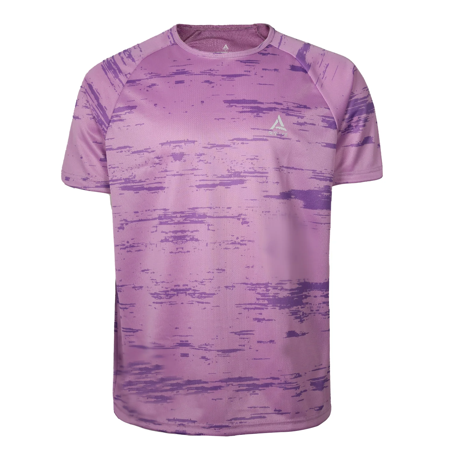 AIRLIFE F.COVER R.NECK T-SHIRT - PURPLE
