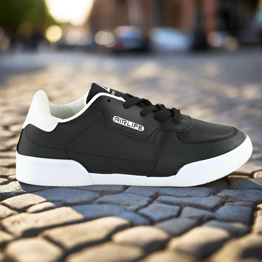 AIRLIFE FASHION SHOES - BLACK - Image 5