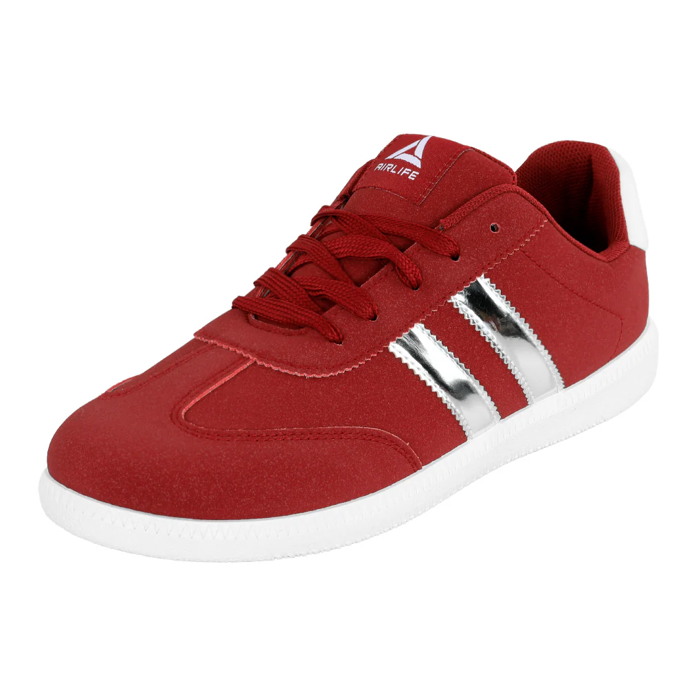 AIRLIFE FASHION SHOES - BURGUNDY - Image 3