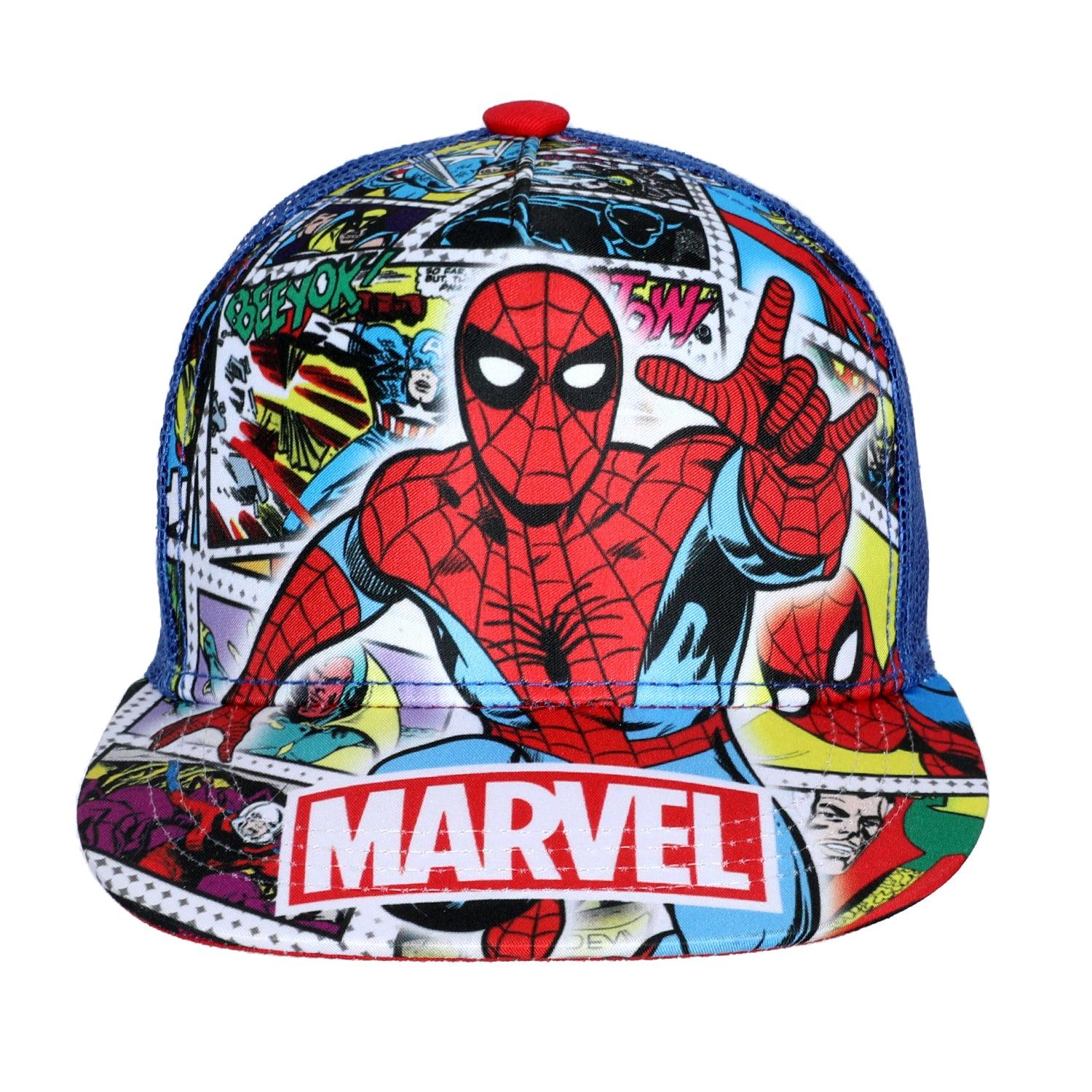 MARVEL BOY'S SNAP CAP - ROYAL - Image 2