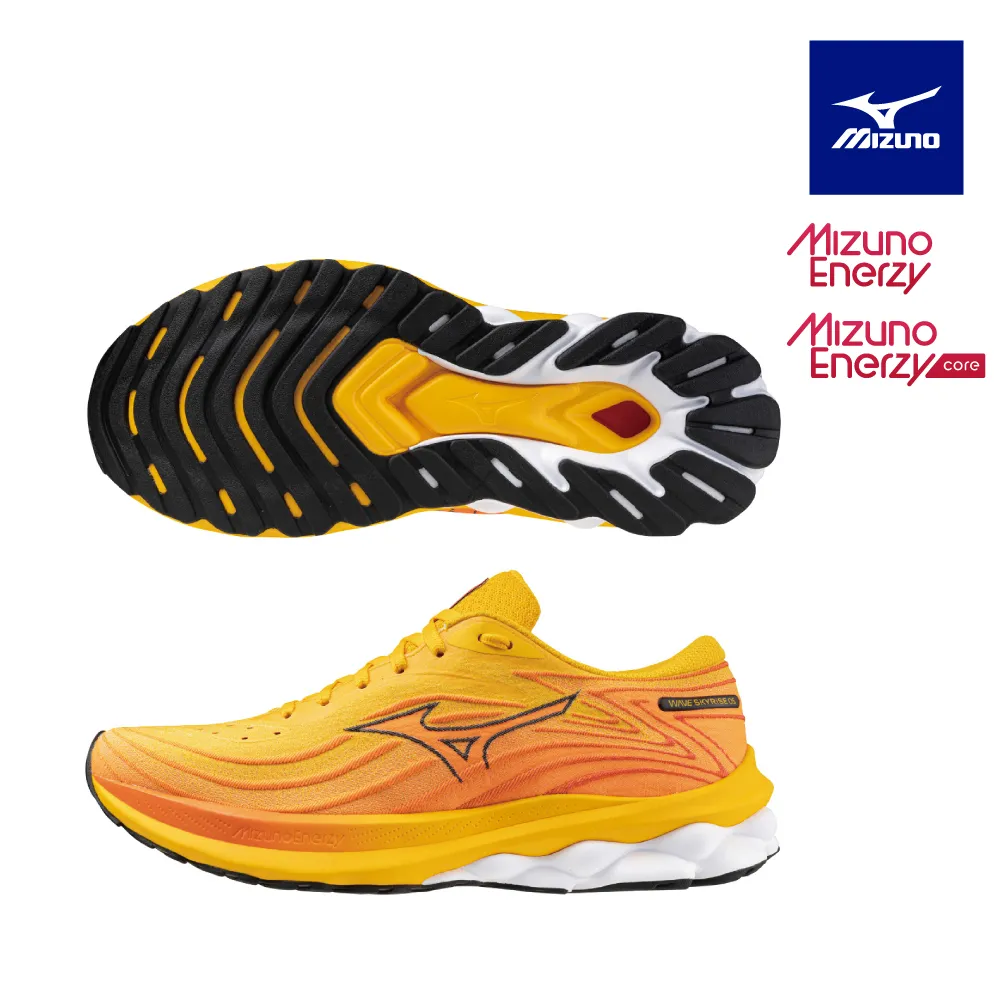 MIZUNO WAVE SKYRISE 5(M) SHOES - CITRUS - Image 4